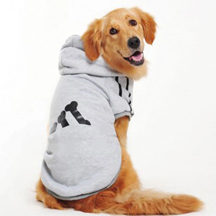 Small Large Dog Golden Retriever Fleece Hoodies Clothes Pet Accessories